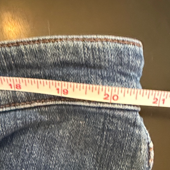 Eileen Fisher Indigo Skinny Straight Leg Jeans size 16 - Picture 10 of 12